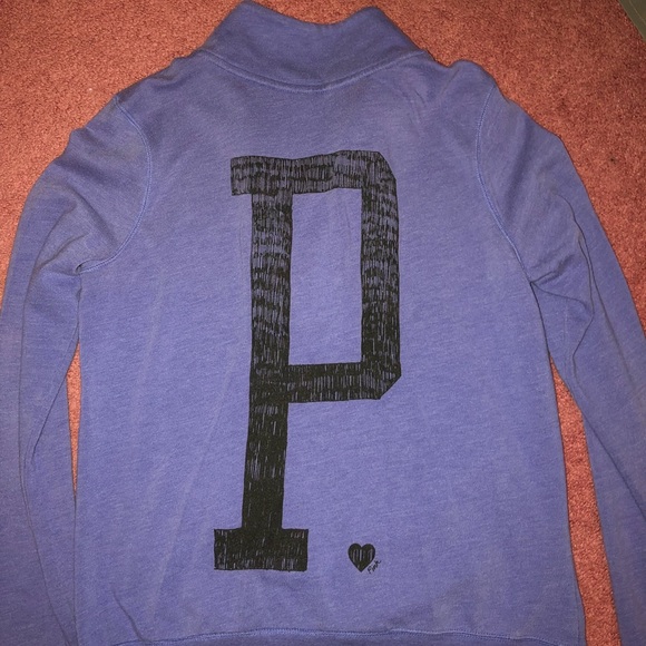 Victoria’s Secret Pink Quarter Zip Up - Picture 1 of 3